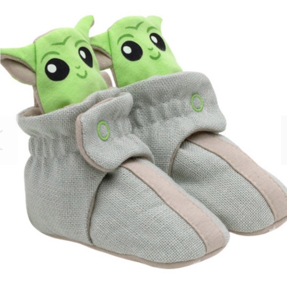 Star Wars Grogu
Snap Booties in Beige
6-12 months - Picture 1 of 4